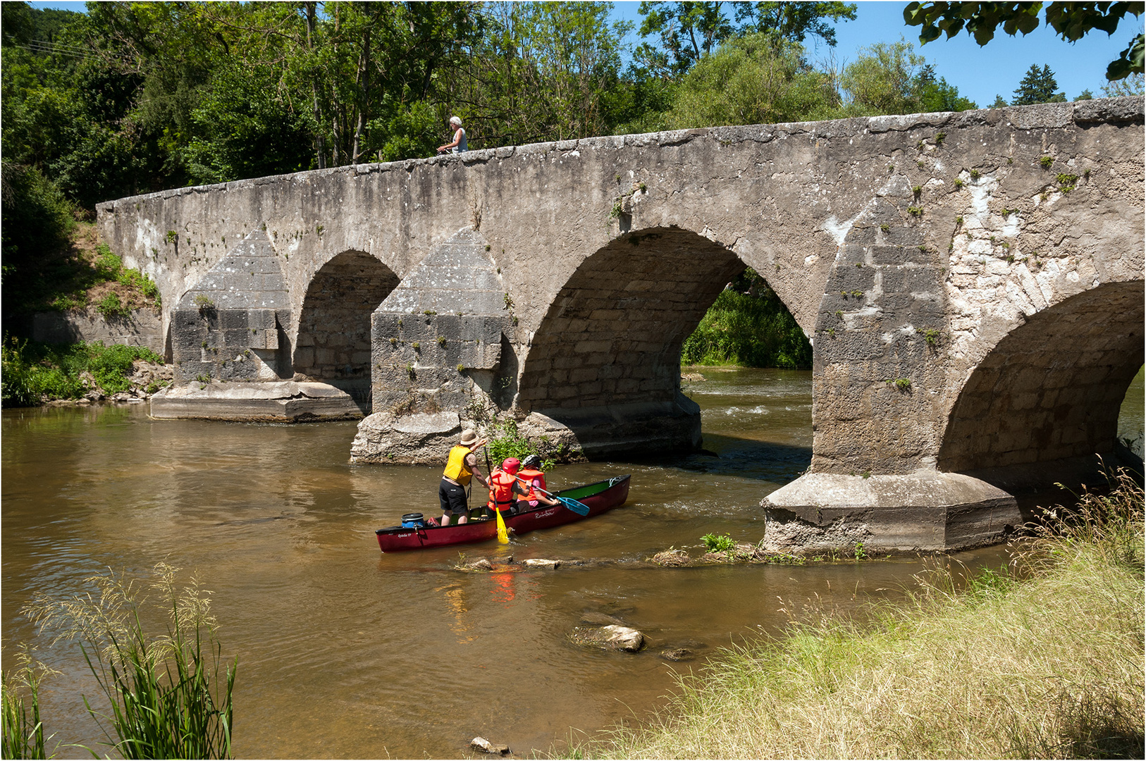 Die Brücke ...