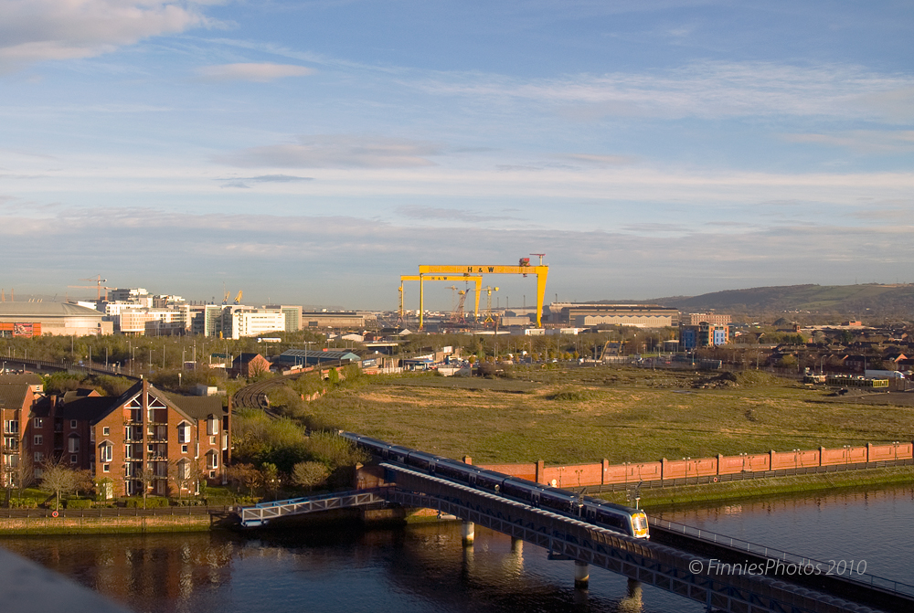 Die Brücke bei Belfast Central