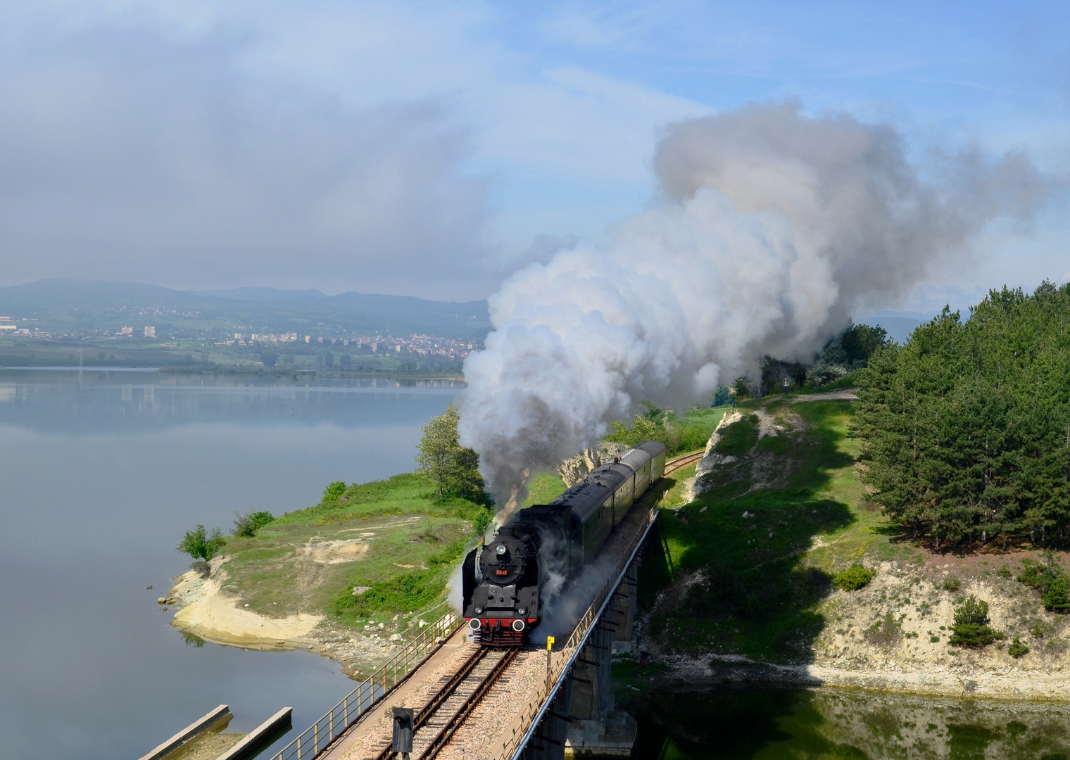 Die Brücke bei Kardzhali (BDZ) nun ohne störendes Dach