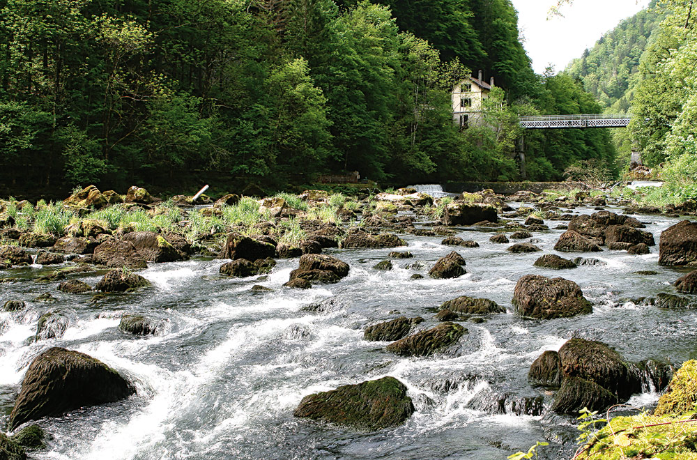 Die Brücke bei La Rasse