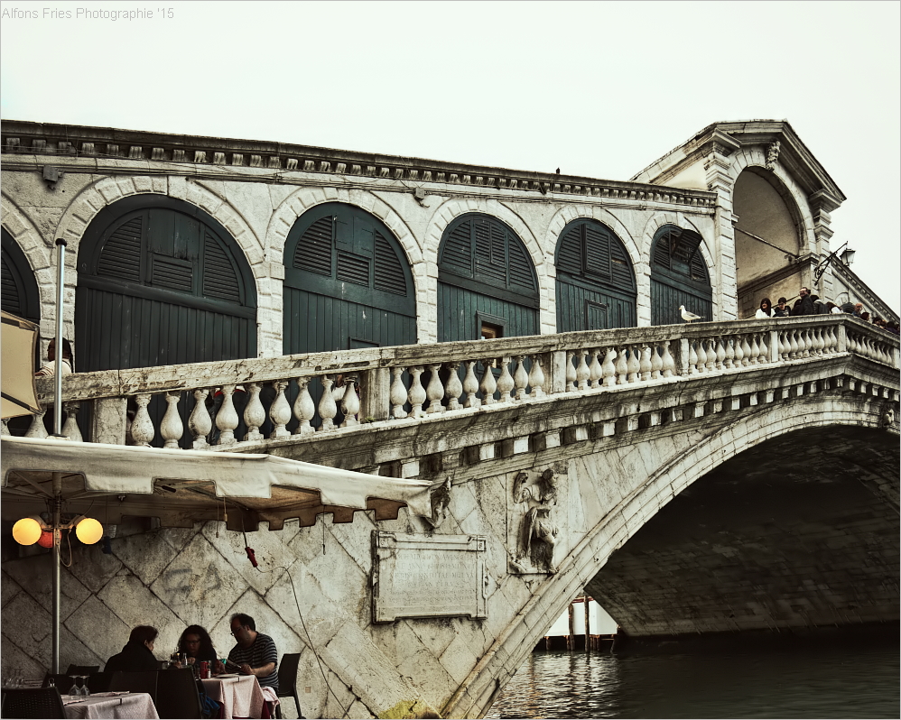 Die Brücke der Brücken in Venedig!