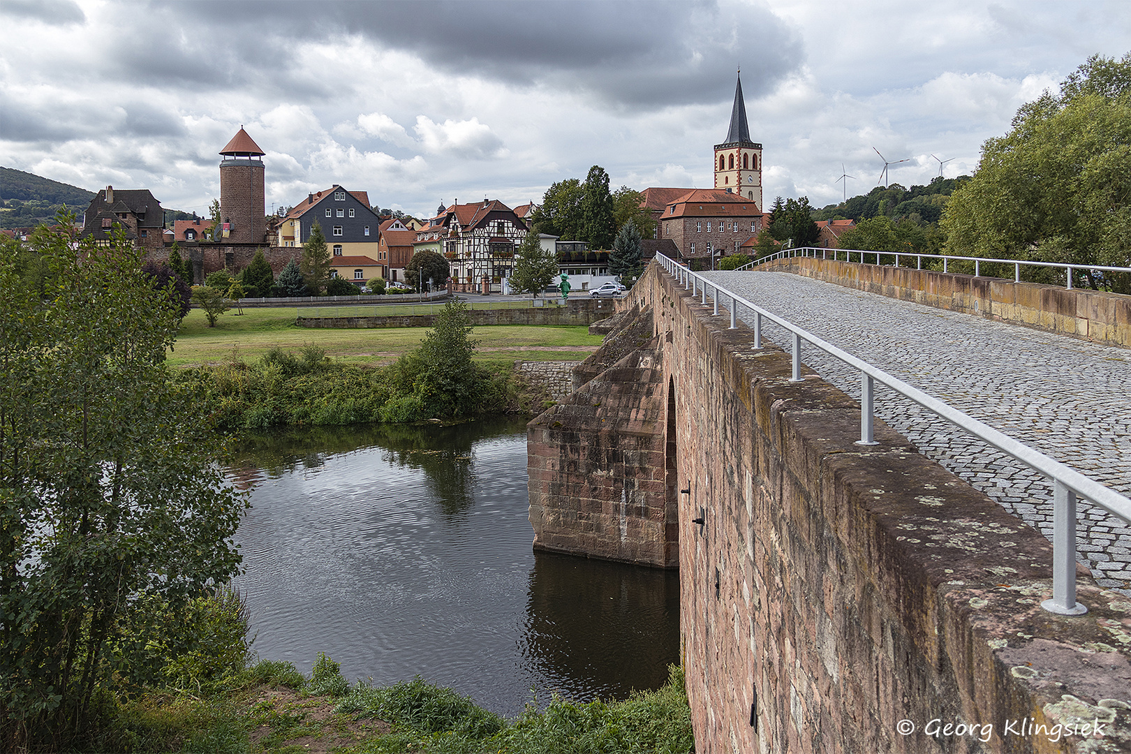 Die Brücke der Einheit …