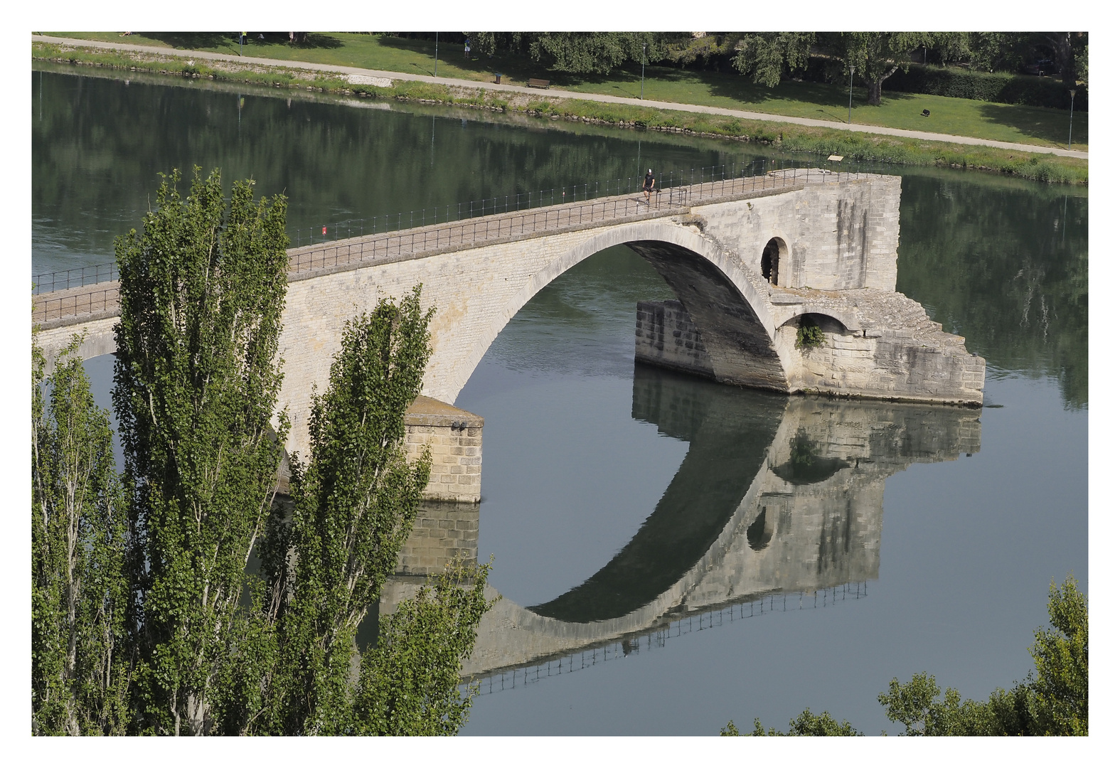 Die Brücke des Heiligen Bénezet - Pont d'Avignon