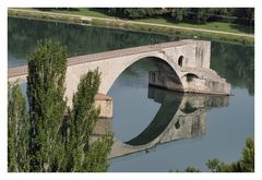 Die Brücke des Heiligen Bénezet - Pont d'Avignon