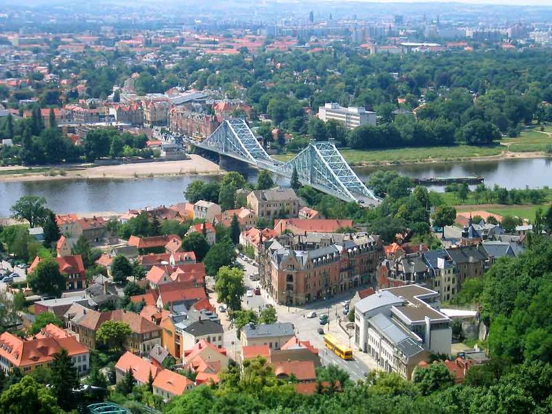 DIE BRÜCKE- Dresden Sommer 2003