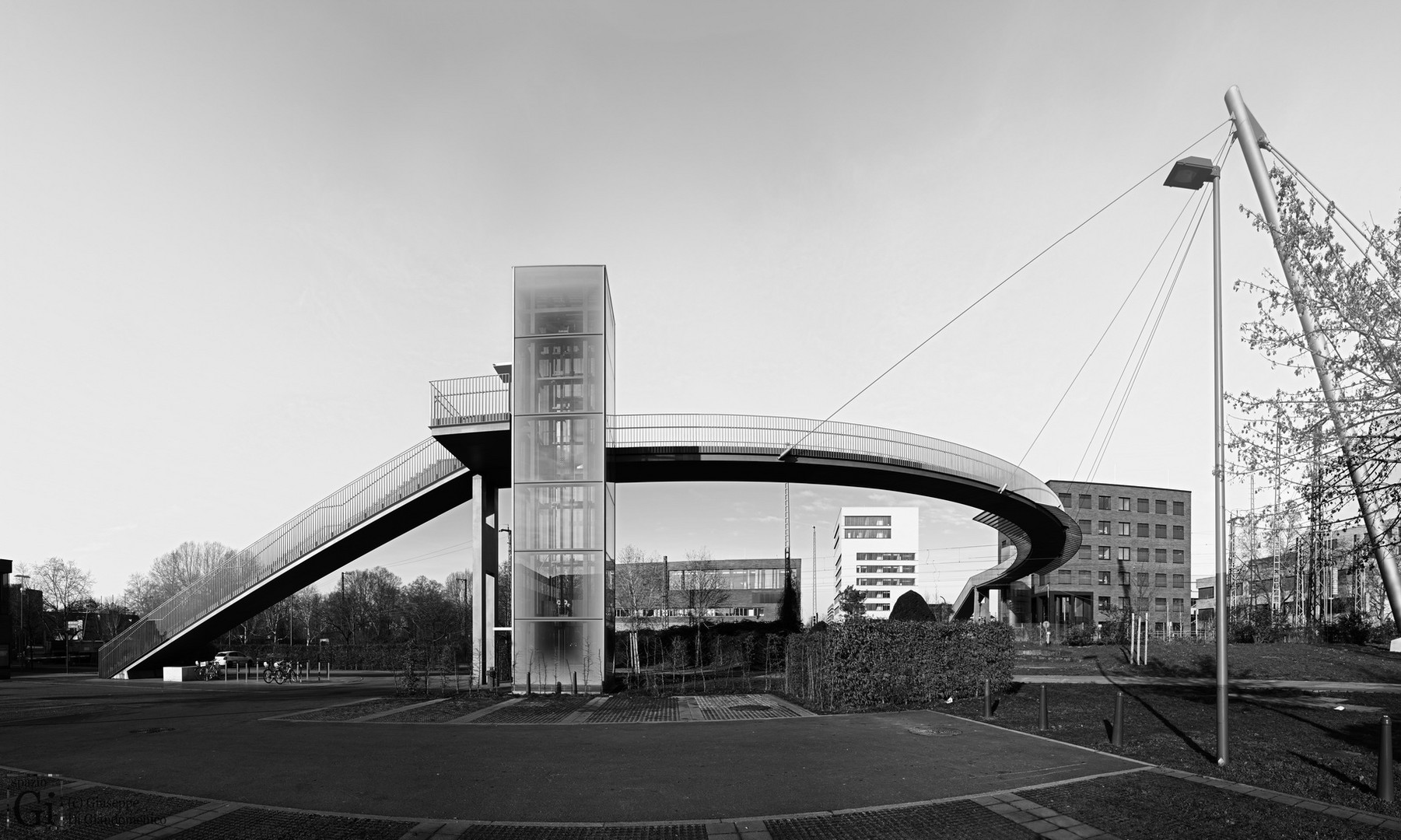 Die Brücke im Bildungscampus Heilbronn