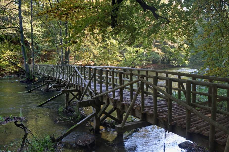 Die Brücke im Durchbruchstal