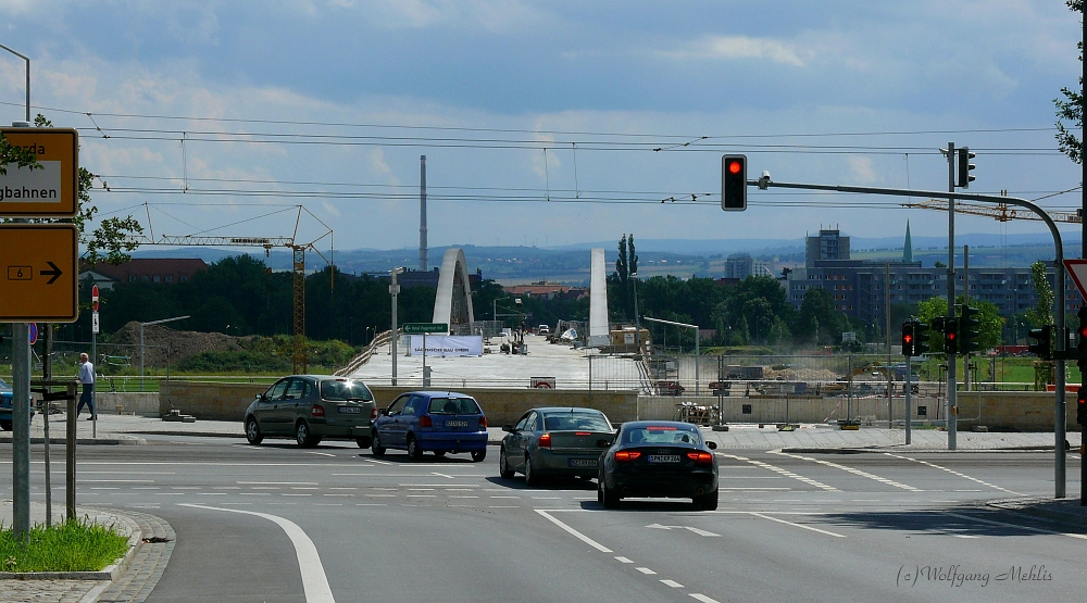 Die Brücke im luli 2012 II