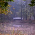 Die Brücke im Nebel.