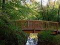 Die Brücke im Park 2 von Arnfried Weber