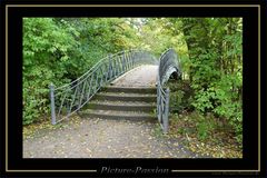 Die Brücke im Park