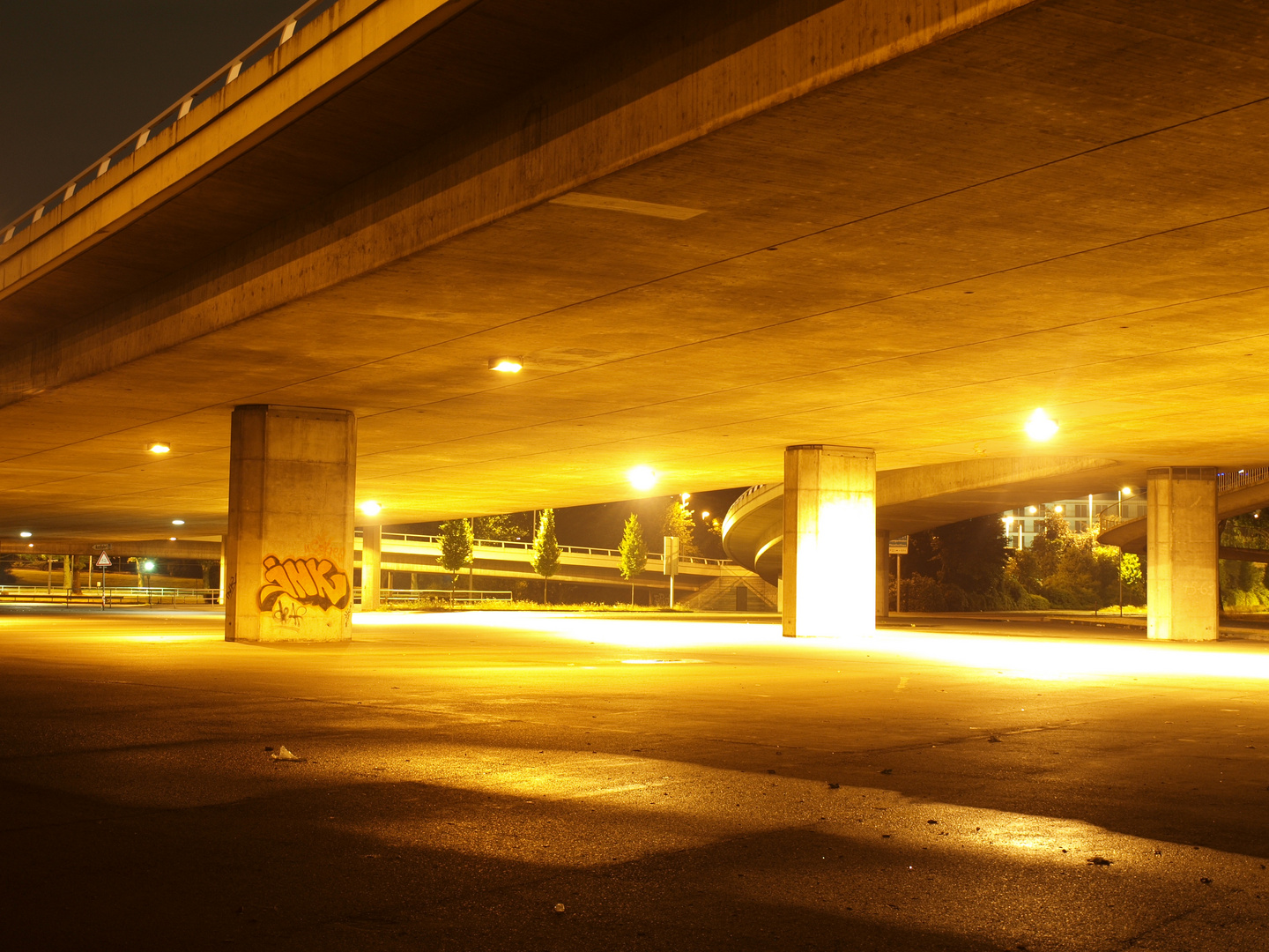 Die Brücke in einem anderen Licht