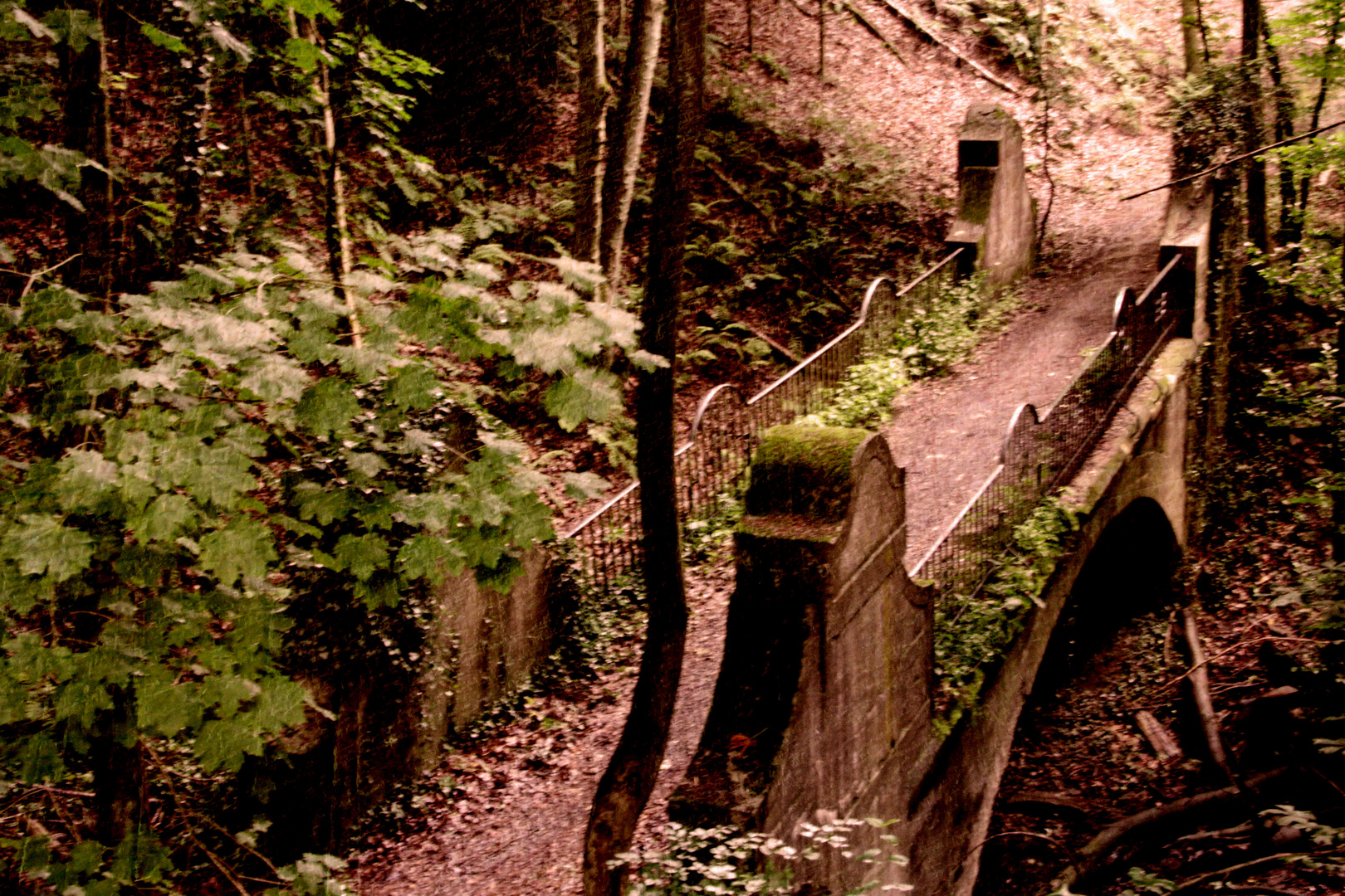 Die Brücke ins Ungewisse