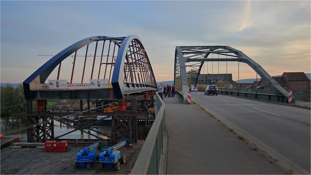 Die Brücke ist rüber!