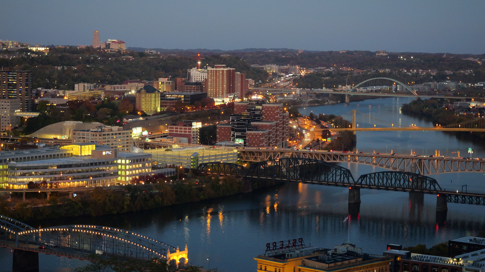 Die Brücke Pittsburgh USA