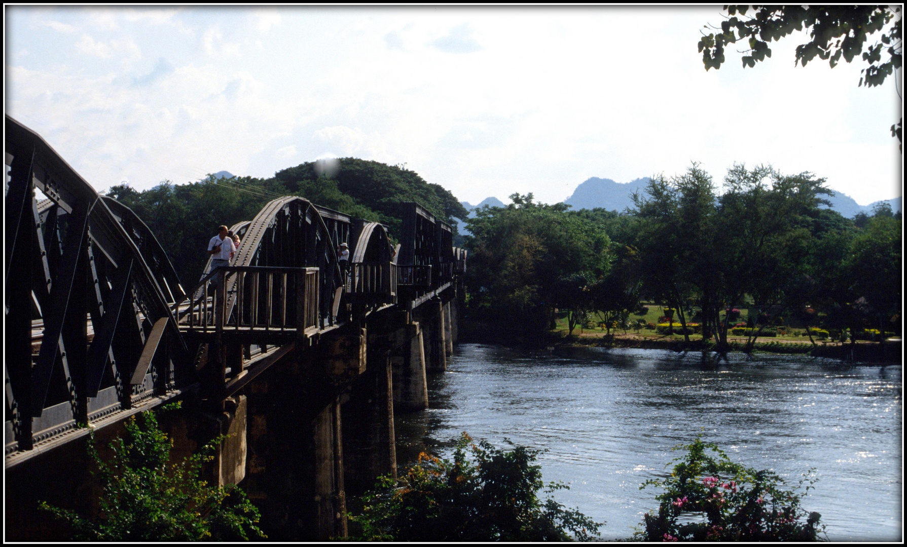 Die Brücke über dem River Kwai Fluss