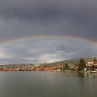 Die Brücke über dem Waldschacher See