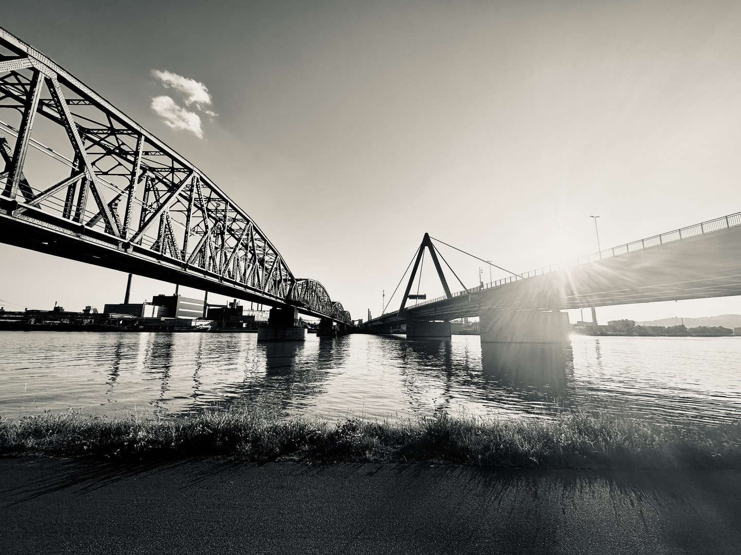 „Die Brücke über die Donau“