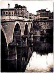 Die Brücke über die Dordogne