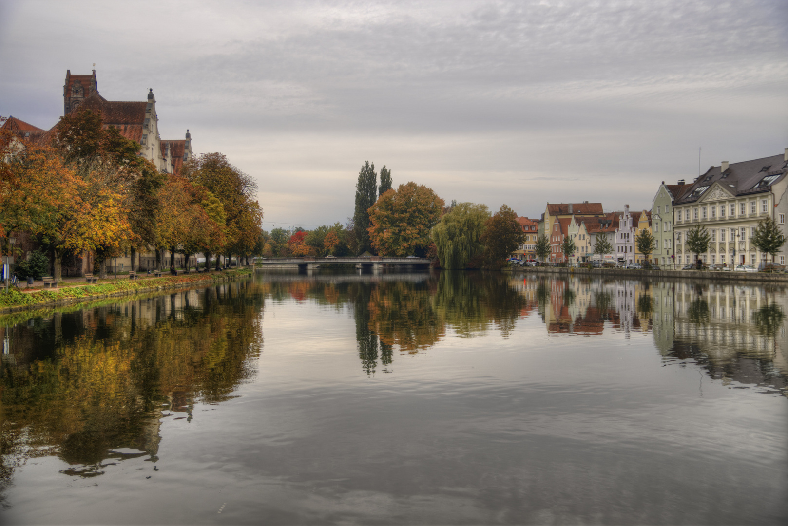 Die Brücke über die Isar