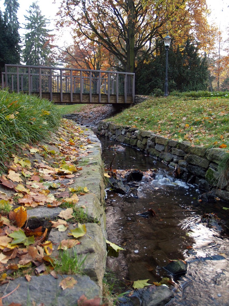 die Brücke über die Pfütze ;-)