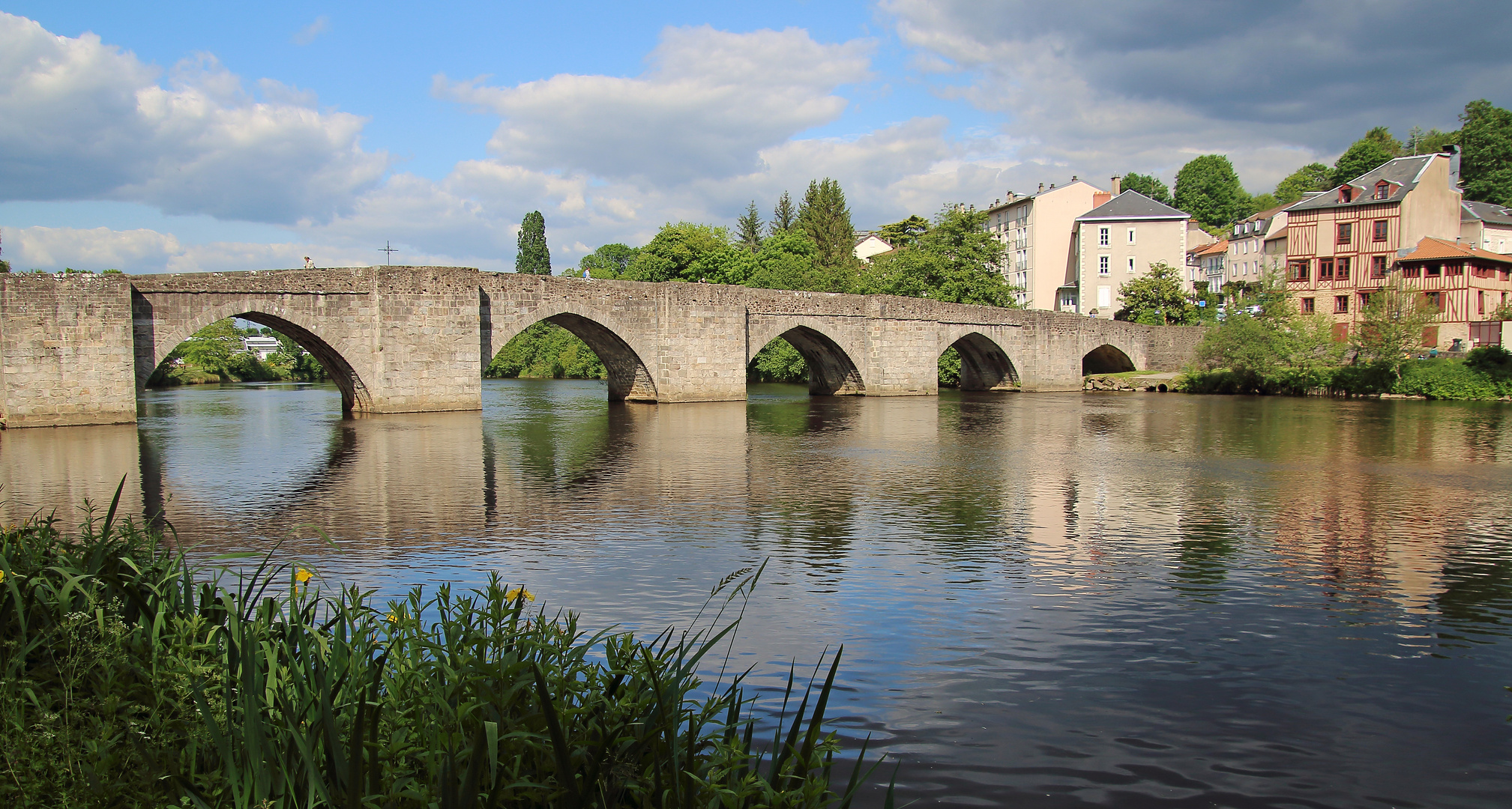 Die Brücke über die Vienne