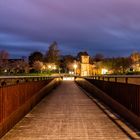 Die Brücke übern Stadtsee.