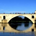 die brücke von avignon -blau-