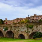 Die Brücke von Colle di Val d'Elsa