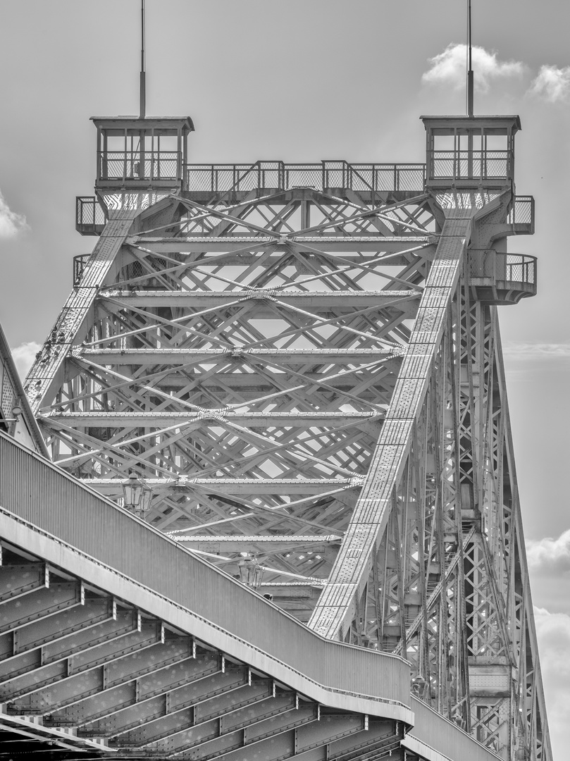 Die Brücke von Dresden-Loschwitz