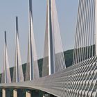 Die Brücke von Millau/Frankreich