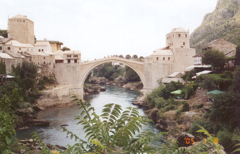 Die Brücke von Mostar