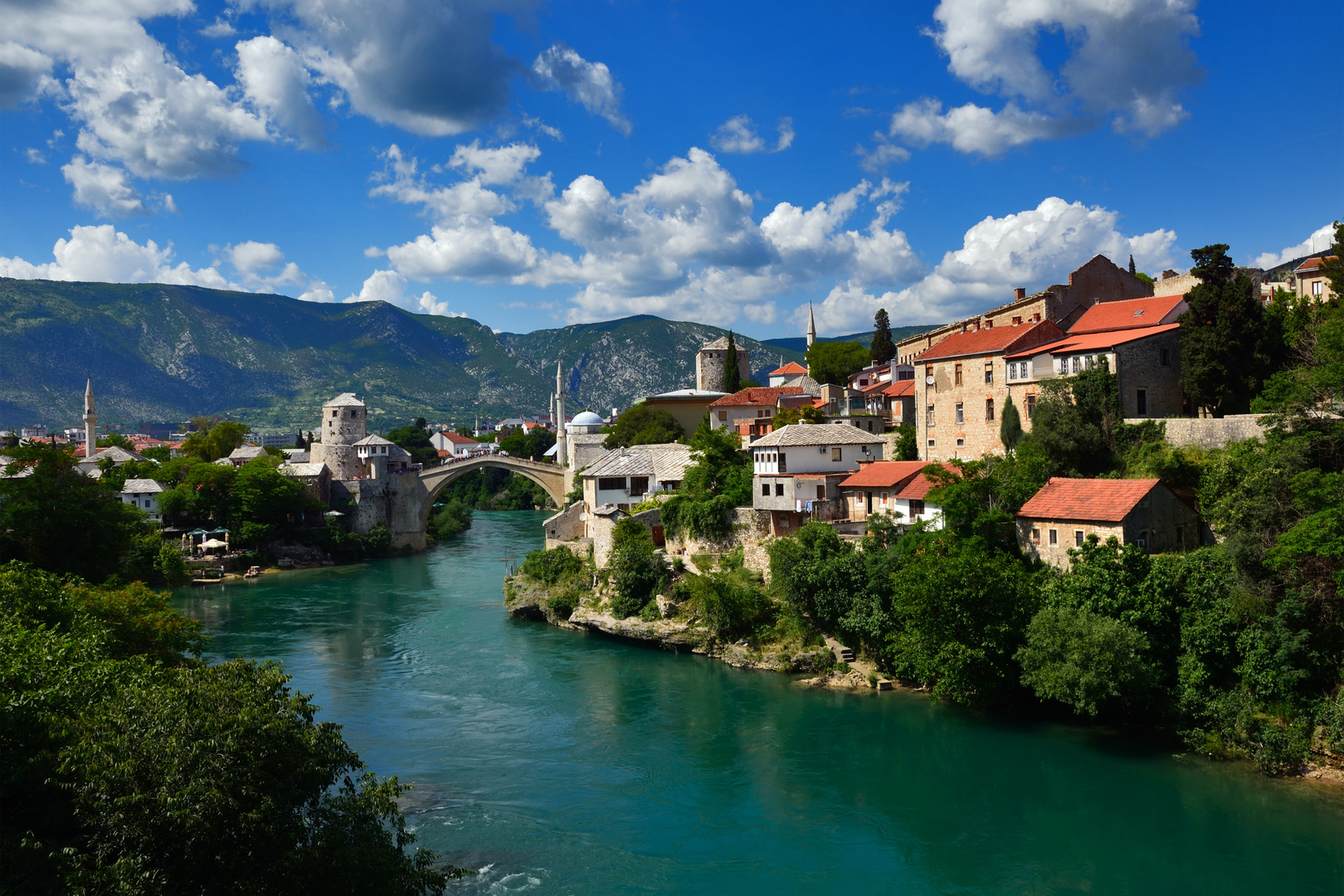 Die Brücke von Mostar