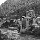 Die Brücke von Mostar vor dem Krieg