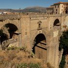 Die Brücke von Ronda im Abendlicht