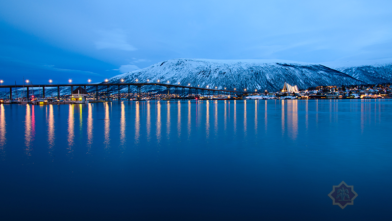 Die Brücke von Tromsö