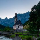 Die Brücke vor St. Sebastian in Ramsau