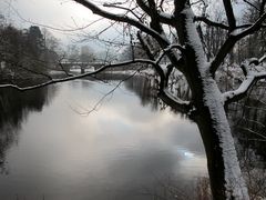 Die Brücke zum Ahrensburger Schloss