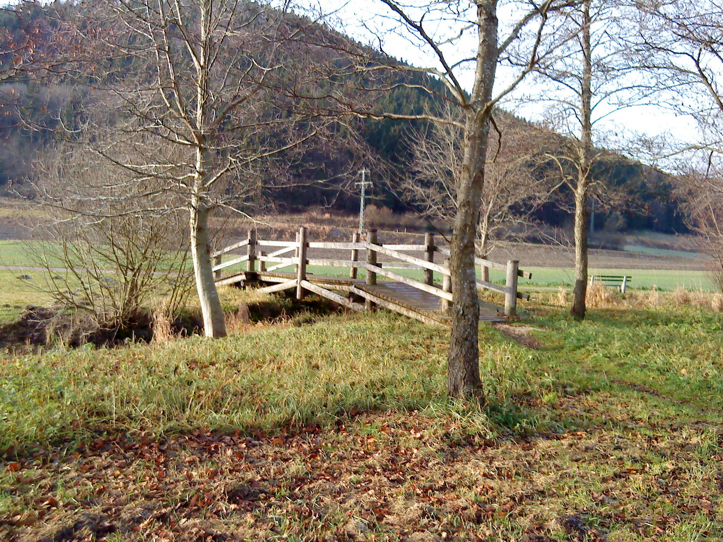 Die Brücke zum Himmel über die Lauchert