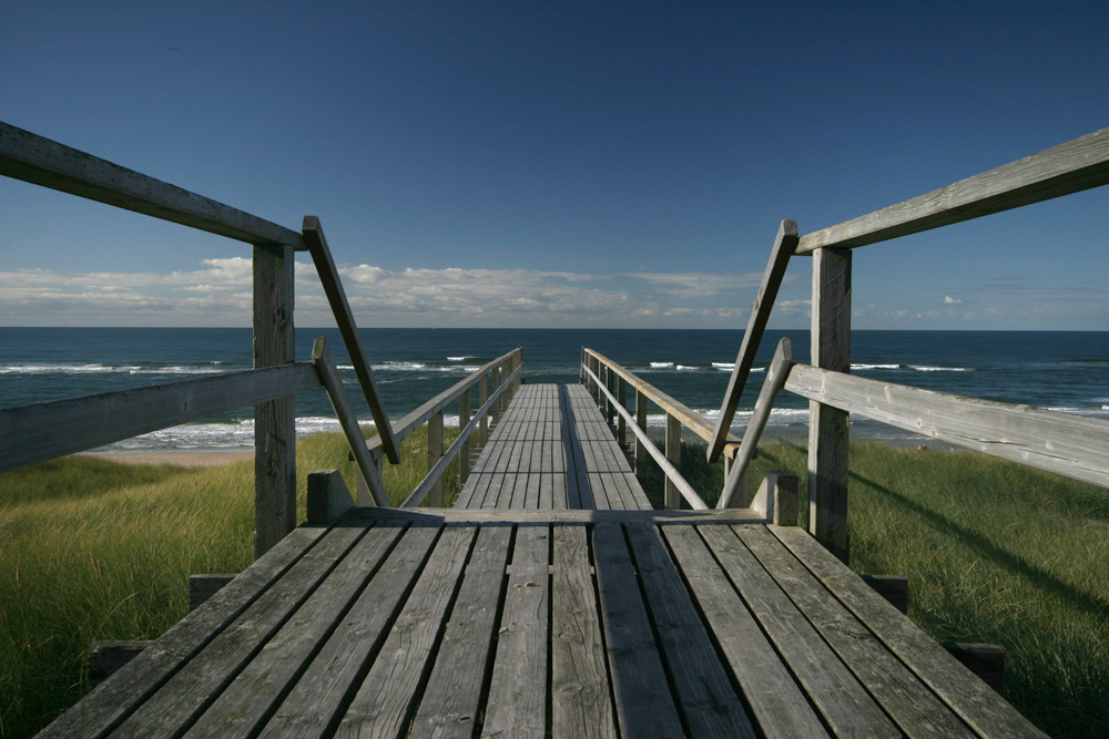 die Brücke zum Meer