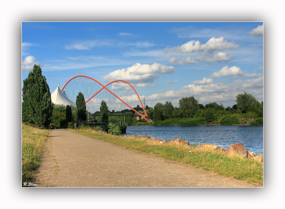 Die Brücke zum Nordstern Park