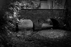 Die Brücke zum Schloss