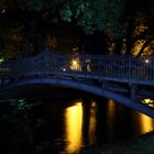 Die Brücke zur Liebesinsel in Mirow (Mecklenburg-Strelitz)