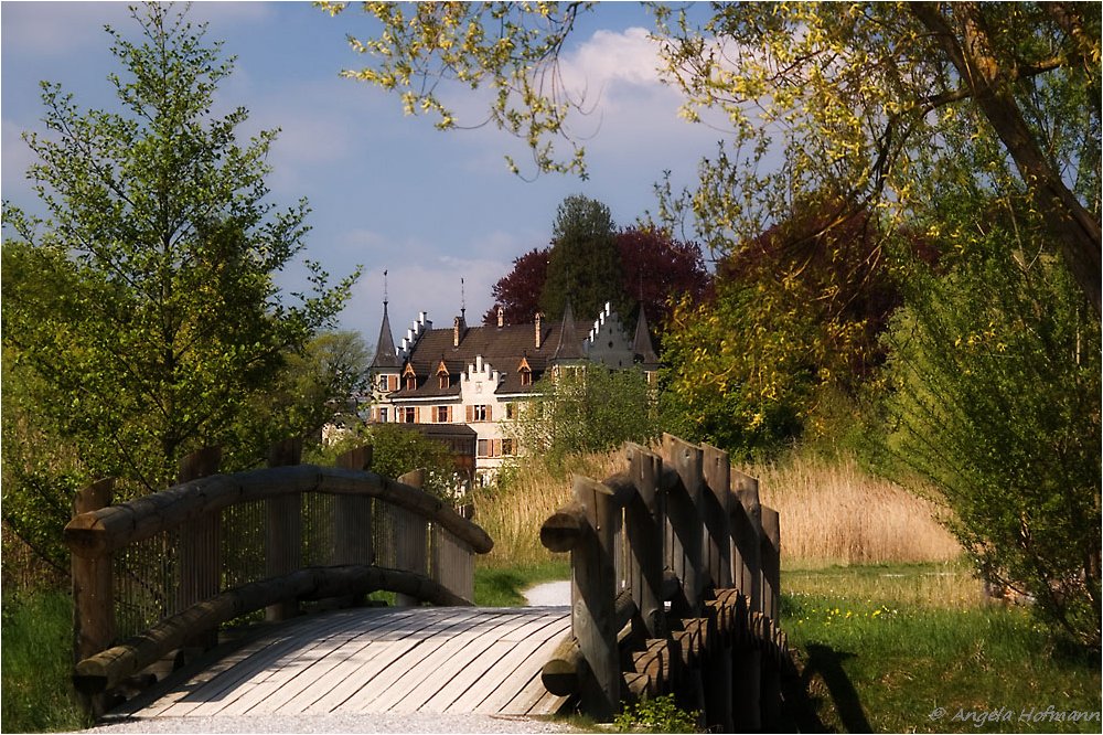 Die Brücke zur Seeburg