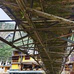 Die Brücken in Aguas Calientes