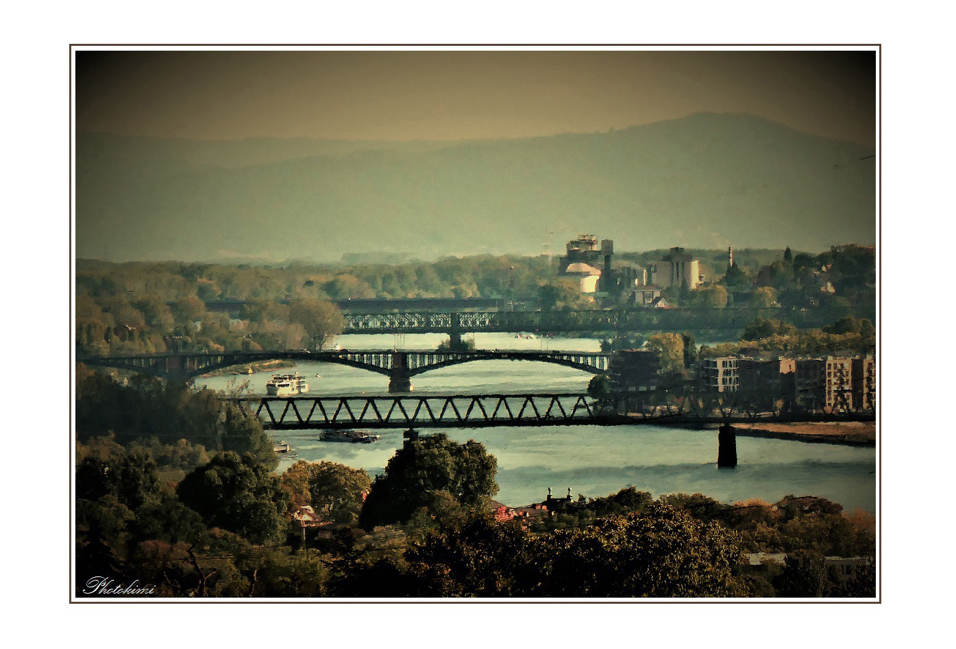 Die Brücken über den Rhein