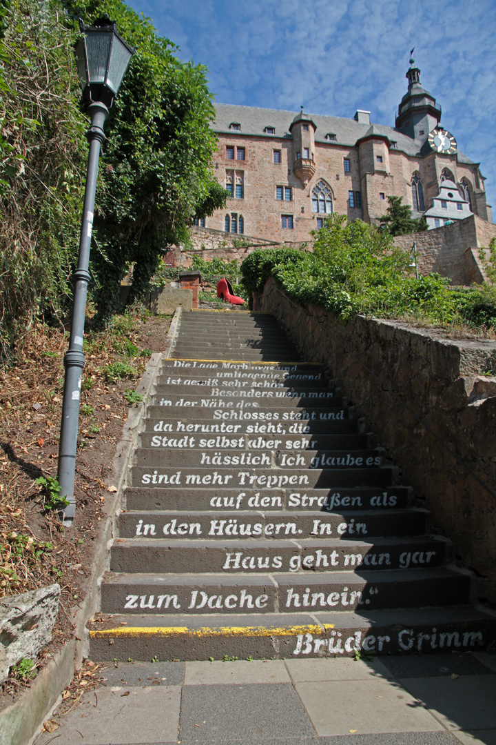 Die Brüder Grimm Treppe