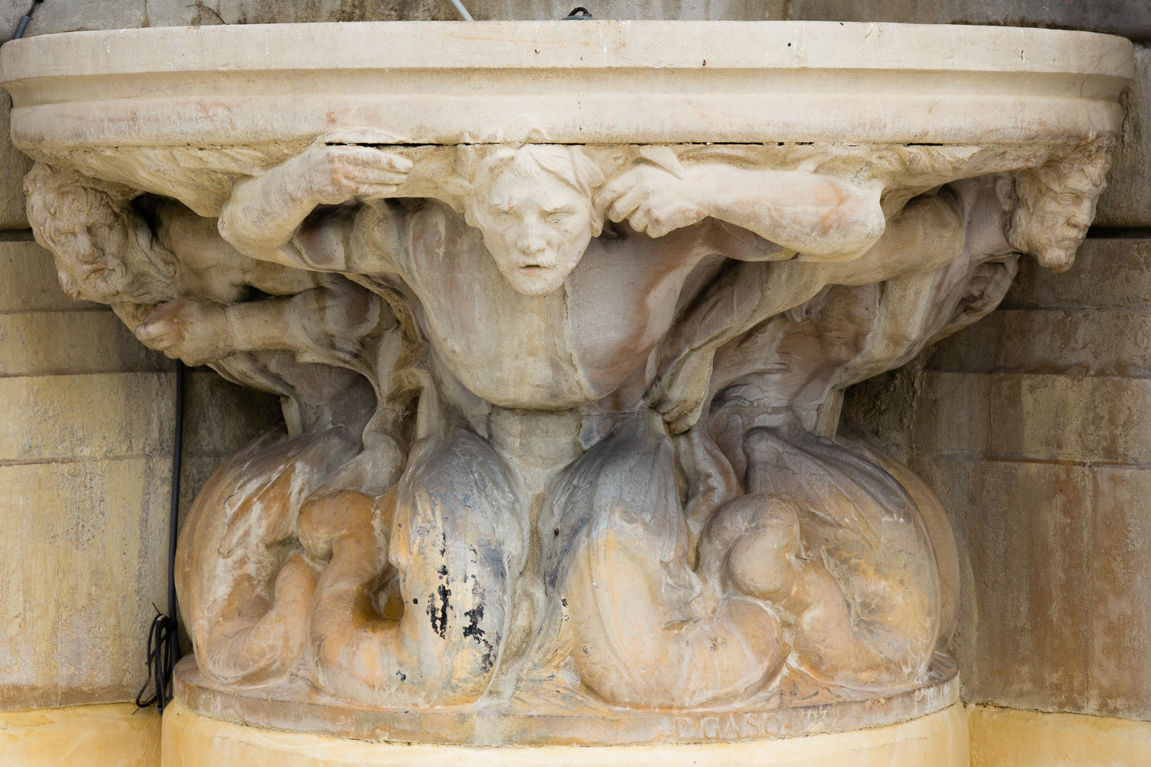 Die Brunnen von Sacre Coeur