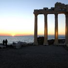 Die Bucht von Antalya bei Side (Apollon Tempel)