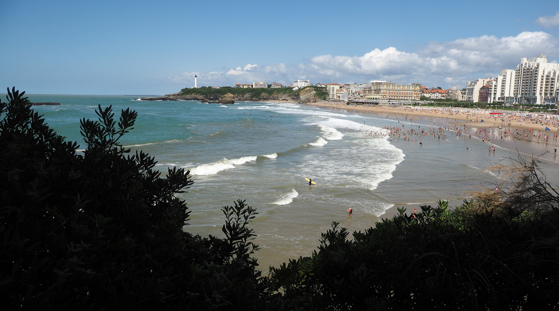 Die Bucht von Biarritz